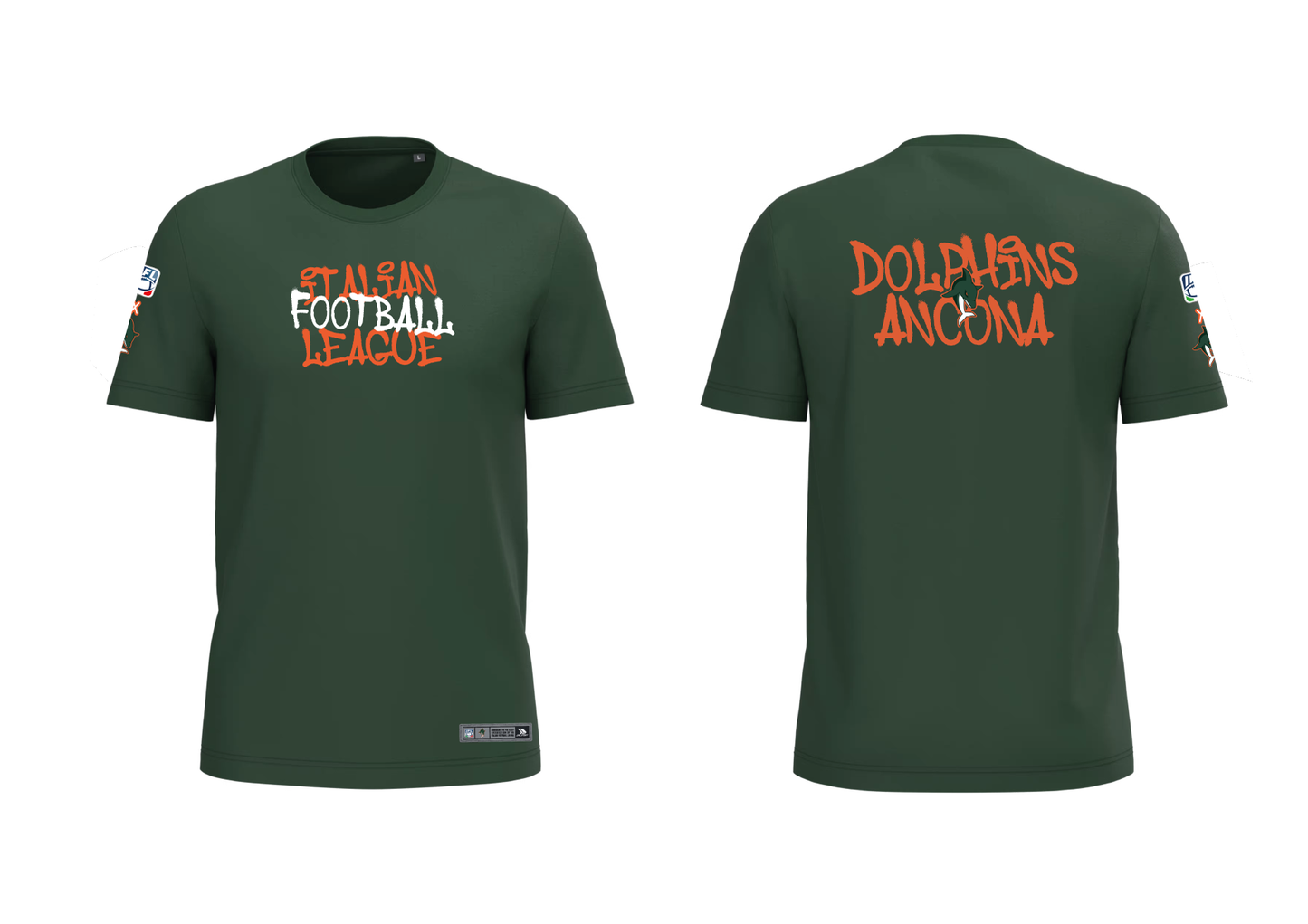 T-shirt ufficiale Dolphins Ancona IFL 2026