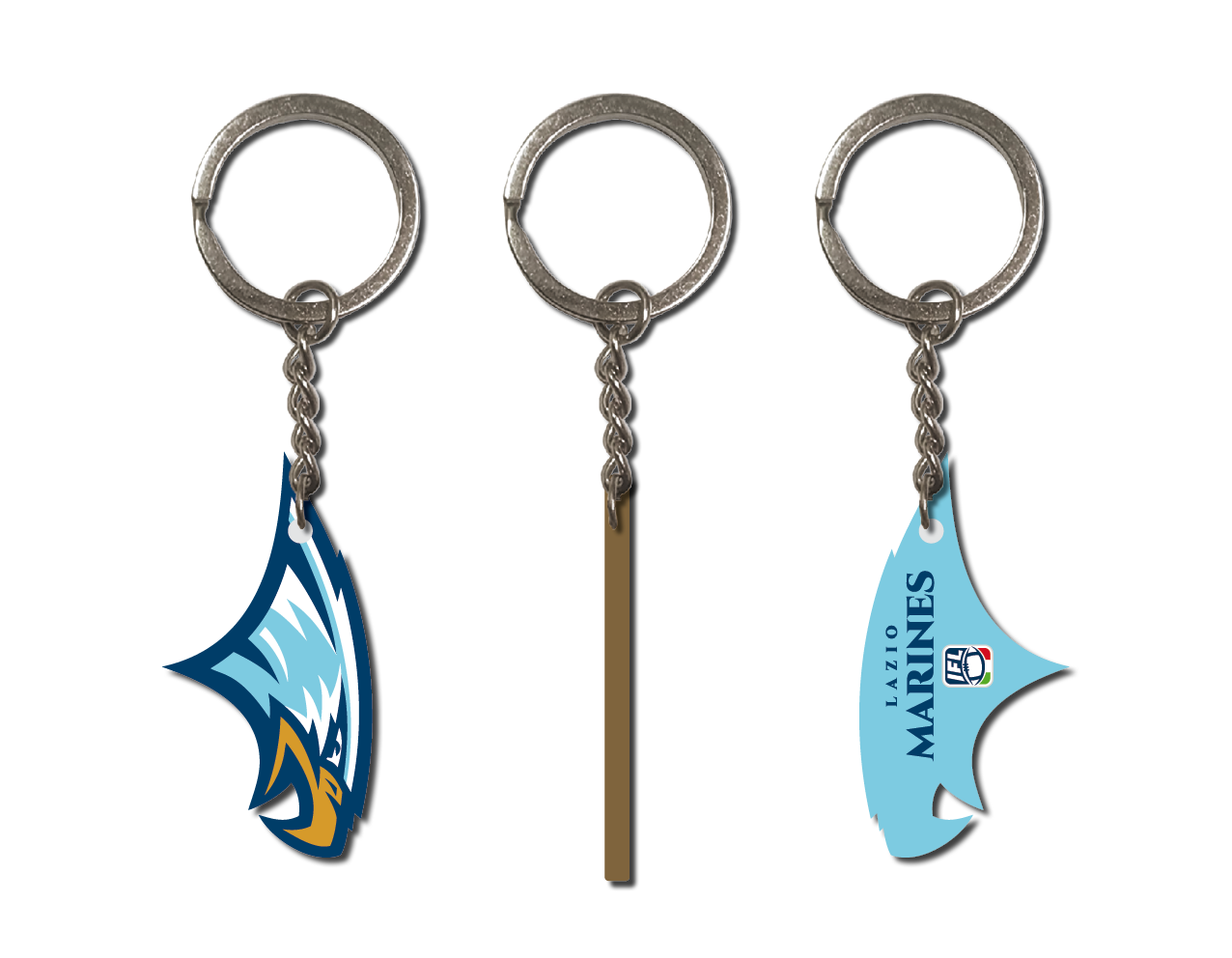 Portachiavi ufficiale marines-lazio IFL — vista prodotto