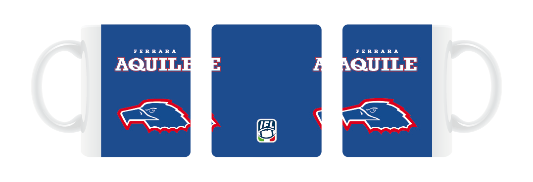 Tazza ufficiale aquile-ferrara IFL — vista prodotto