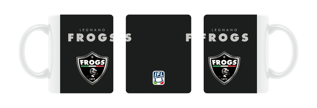 Tazza ufficiale frogs-legnano IFL — vista alternativa