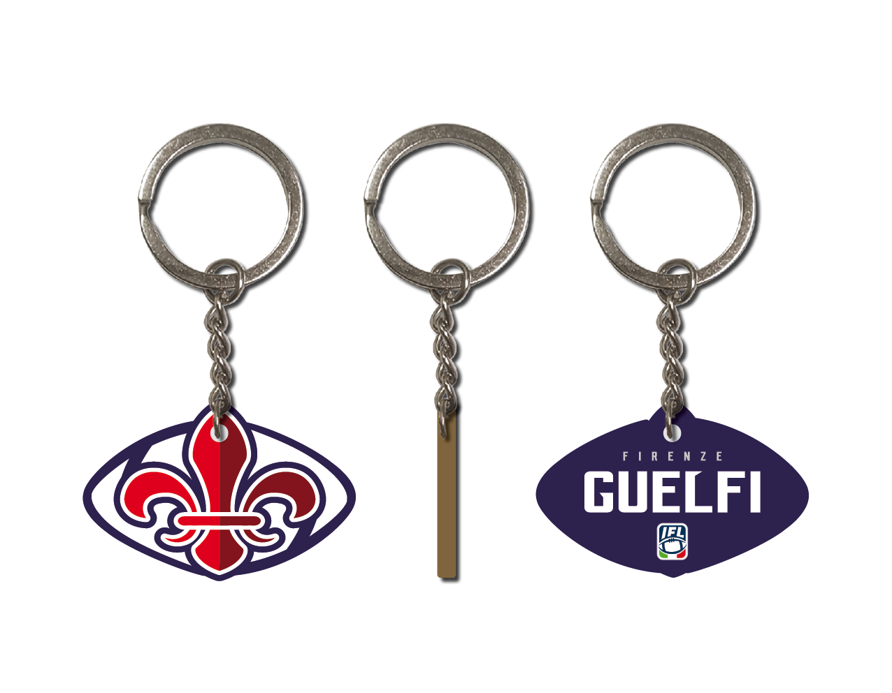 Portachiavi ufficiale guelfi-firenze IFL — vista prodotto