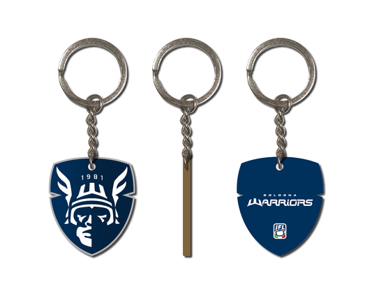 Portachiavi ufficiale warriors-bologna IFL — vista prodotto