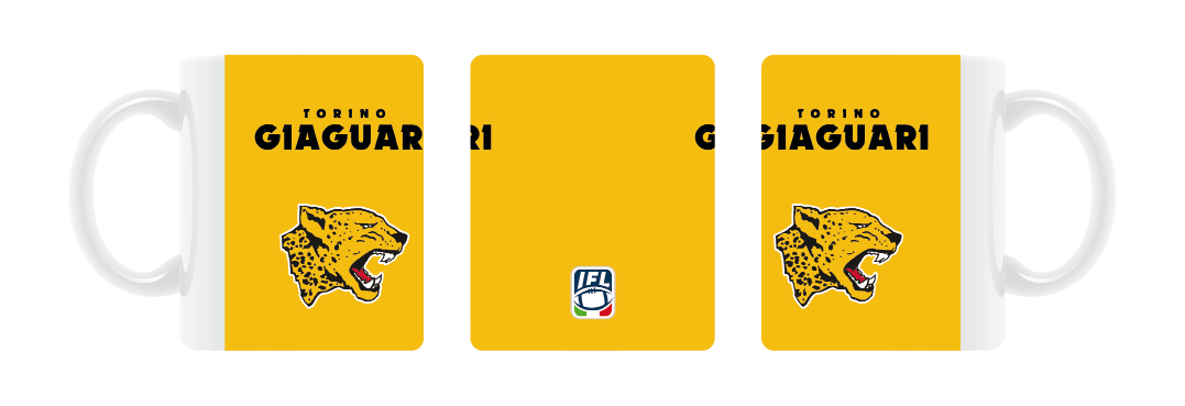 Tazza ufficiale giaguari-torino IFL — vista alternativa