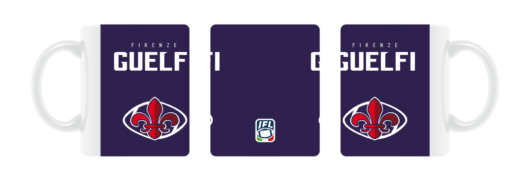 Tazza ufficiale guelfi-firenze IFL — vista alternativa