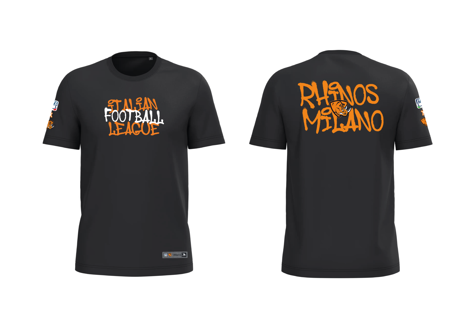 T-shirt ufficiale Rhinos Milano IFL 2026