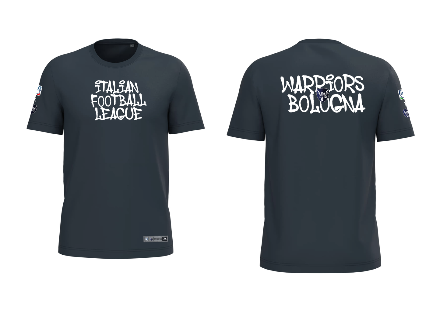 T-shirt ufficiale Warriors Bologna IFL 2026