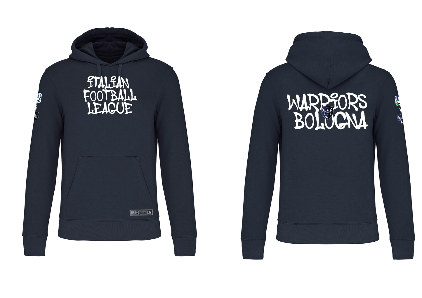 Felpa ufficiale Warriors Bologna IFL 2026